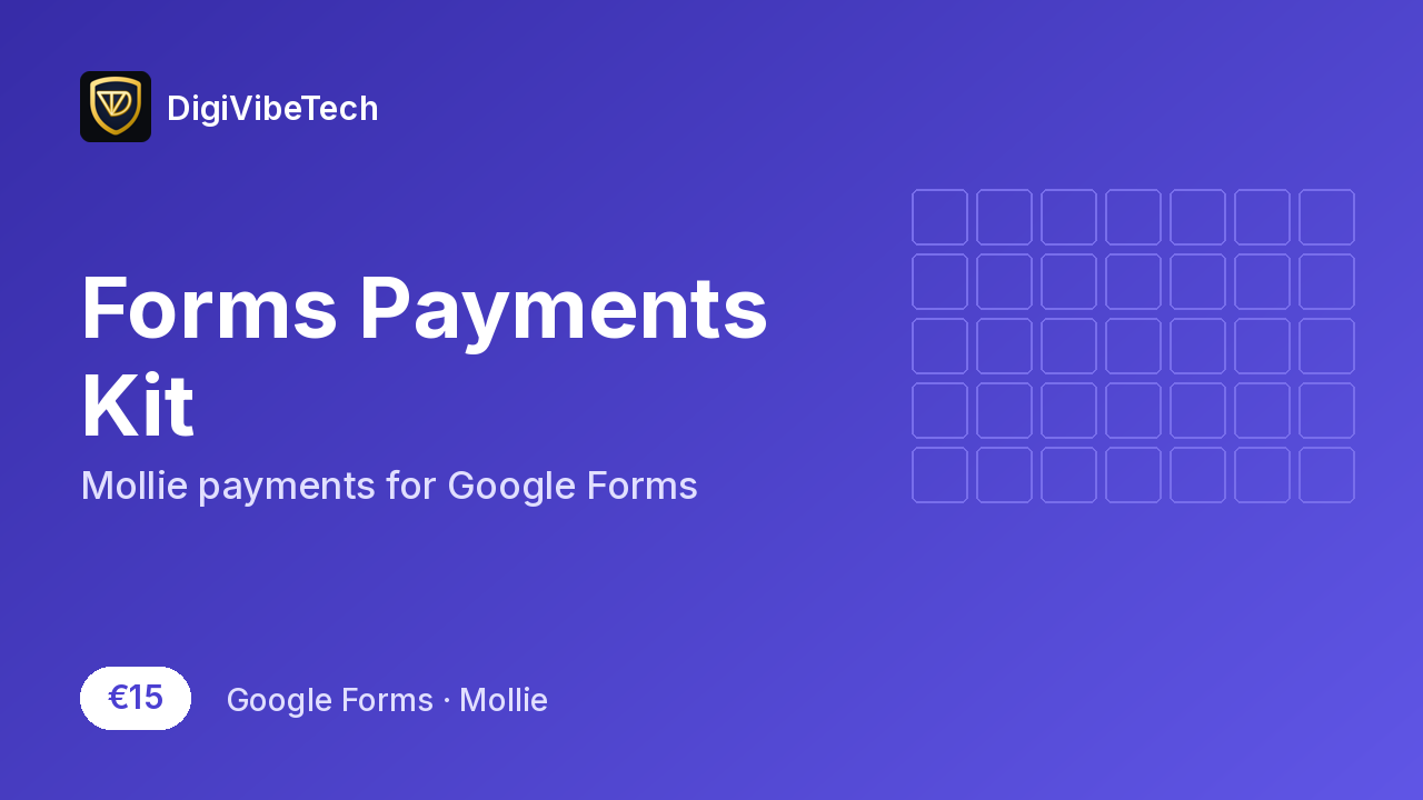 Forms Payments Kit cover