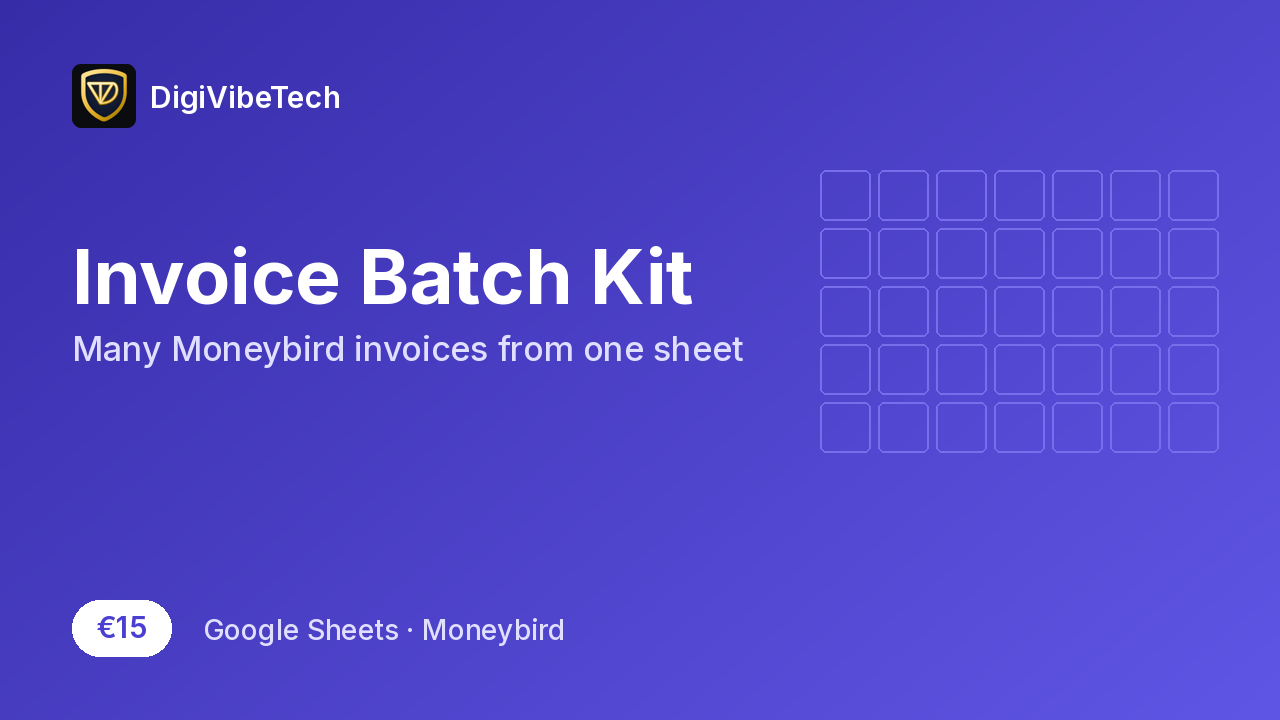 Invoice Batch Kit cover