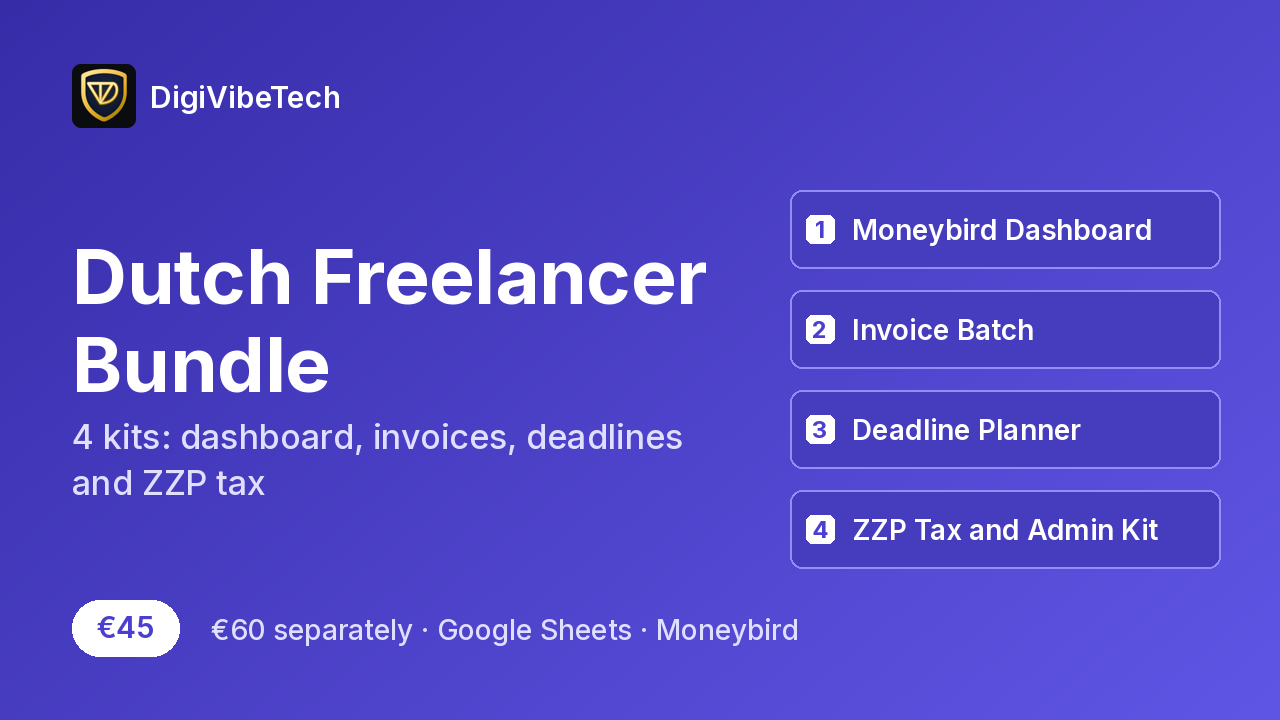 Dutch Freelancer Bundle cover